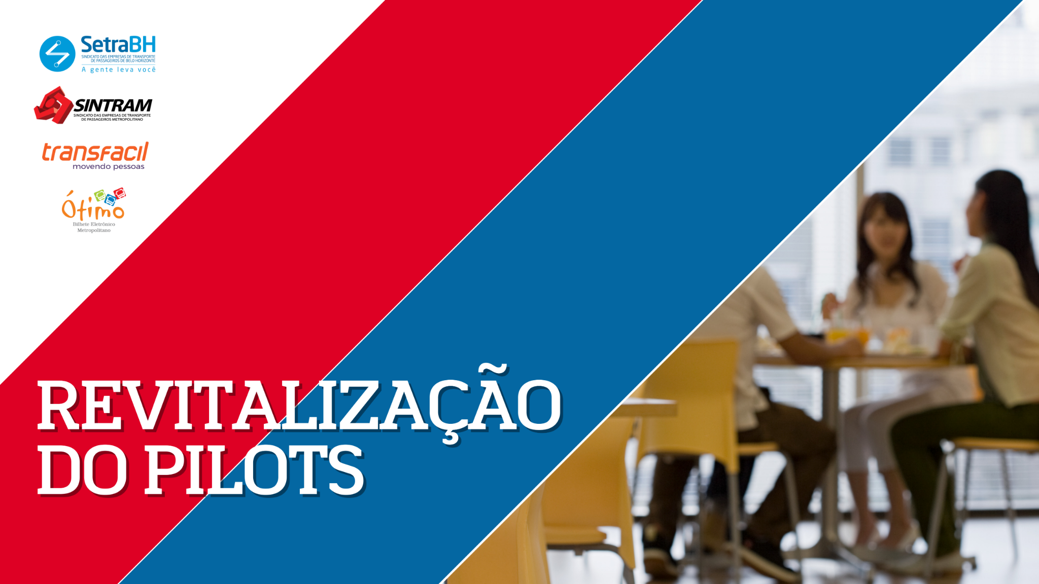 Capa da proposta de revitalização do Projeto Pilots