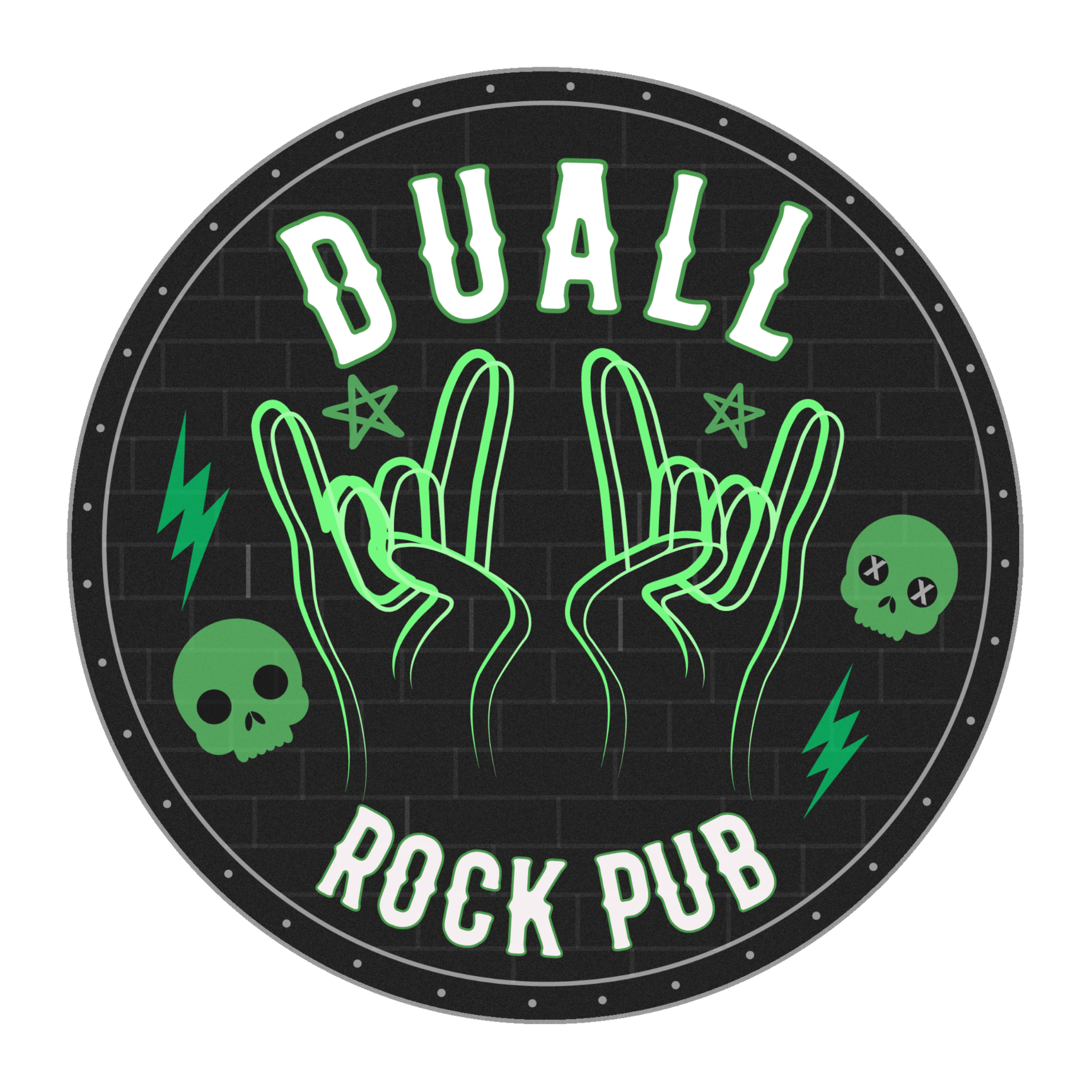 Logo do Duall Rock Pub